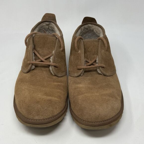 UGG Maksim Chukka Ankle Boots Mens 12 Brown Suede Shearling Lined Preppy 1126879 - Picture 6 of 16
